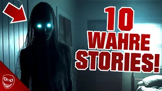 10 gruselige WAHRE Geschichten!