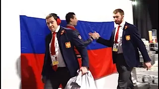ЧМ-2018. Приезд сборной России на игру со Швецией
