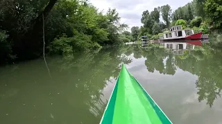 HARD CANOE TRAINING - SORRY, BAD CAMERA POSITON