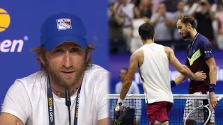 Medvedev's Coach Explains in Detail how Daniil Beat Alcaraz - USO 2023