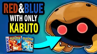 How Fast Can You Beat Pokemon Blue With Just A Kabuto?