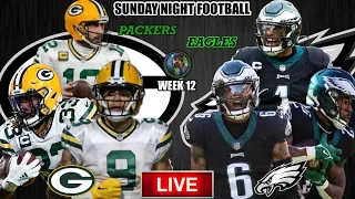 Packers VS Eagles | Live Stream Reaction | Sunday Night Football | Week 12