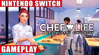 Chef Life: A Restaurant Simulator Nintendo Switch Gameplay