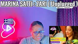 Marina Satti - ZARI ( Unplugged ) Greece | EurovisionALBM - REACTION