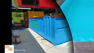 THE MAKING OF SWIMMING POOL USING SHIPPING CONTAINER