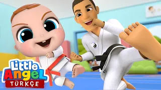 Can Bebek Karate Öğreniyor, Havuzda Oyun Ve Dahası | Eğlenceli Çocuk Şarkıları | Little Angel Türkçe