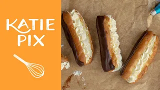 Paul Hollywood's Chocolate Éclairs Recipe | #GBBO | Katie Pix