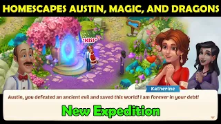 AUSTIN, MAGIC, AND DRAGONS Homescapes Complete Walkthrough