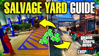 GTA 5 Online Salvage Yard Money Guide! (BEST Guide to Start Making MILLIONS SOLO)