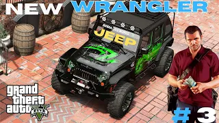 MICHAEL'S NEW CAR Wrangler  || GTA V || Cenimatic GTA V ||