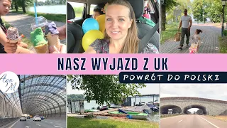 NOWY 2023 | POWRÓT SAMOCHODEM Z UK DO POLSKI | POWRÓT DO POLSKI Z UK | AGA M. EVERYDAY