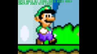 Super Mario World All Stars Gameplay ZSNES With Luigi