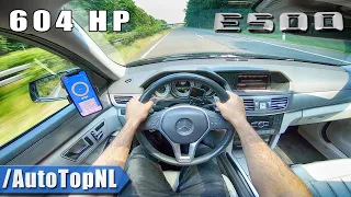 604HP Mercedes Benz E Class E500 EPC Tuning AUTOBAHN POV by AutoTopNL