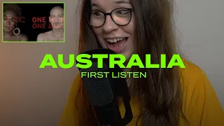 Australia 🇦🇺 Eurovision 2024 Reaction (First Listen) | Electric Fields – One Milkali (One Blood)