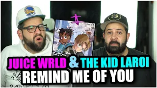 HE MISSES JUICE!! Juice WRLD & The Kid Laroi - Remind Me Of You (Official Lyric Video) *REACTION!!