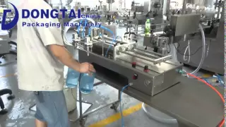 Semi-auto Liquid Filling Machine with 2 nozzles, manual liquid filling machine