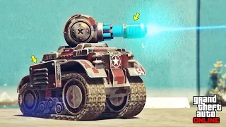 GTA 5 Online : Invade and Persuade Tank Customization & Test | RC Tank