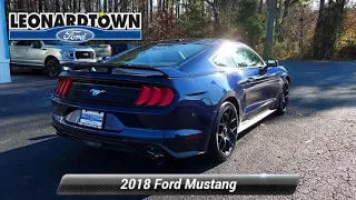 Used 2018 Ford Mustang EcoBoost Premium, Leonardtown, MD L2248A
