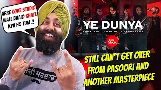 SHOCKING REACTION on Coke Studio | Season 14 | Ye Dunya | Karakoram x Talha Anjum x Faris Shafi