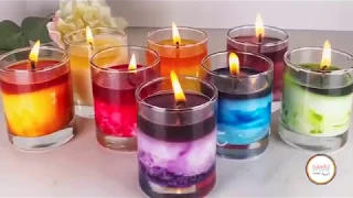 A Colorful Affair DIY candle making tutorial