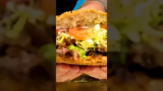 Taking A Bite Of THIS Delicious Sandwich! 🥙🇹🇷 #mukbang #donerkebab