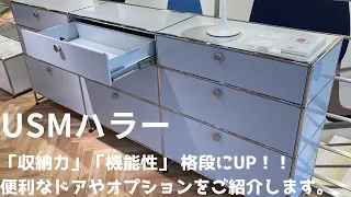 【USMハラー】収納力や機能性が格段にUP！！便利なドアやオプションをご紹介します。