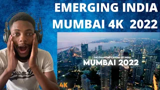 Mumbai 4k Drone view  Reaction - The Comercial & Financial Capital of India
