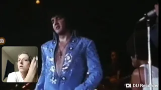 Elvis Presley performing "Why Me Lord"