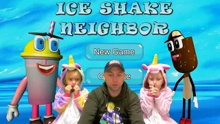 Ice Shake Neighbor - Прохождение 😱 Привет Сосед но с Шейком и мороженым! Секретная концовка.