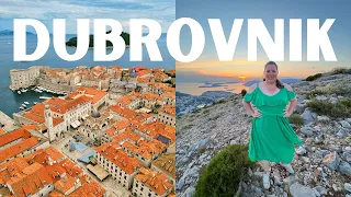 Trying the BEST FOOD IN DUBROVNIK + Town Walls, Banje Beach + Mount Srd (A Perfect Day in Dubrovnik)