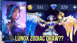 HOW MUCH DIAMOND TO GET NEW REVAMP LUNOX ZODIAC SKIN? LYNOX ZODIAC SUMMON DRAW!!