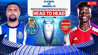 FC Porto vs Arsenal Predicted Lineup Champions League 2023/2024 Round of 16 First Leg