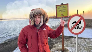 Swimming at this beach could cook you alive: boiling water at 100° C! 🔥 | ICELAND