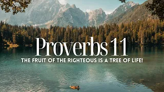 Proverbs 11 | The fruit of the righteous is a tree of life! | Day 11 Daily Bible Reading WITH TEXT