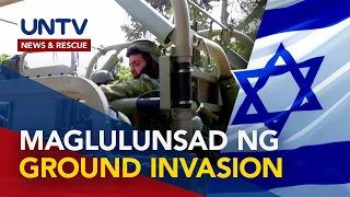 Mga tangke ng Israel, nakahanda na para sa ground invasion sa Gaza; mga sibilyan, pinalilikas na