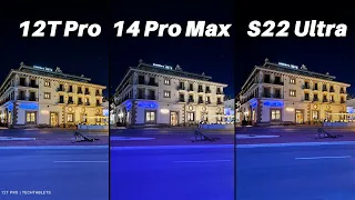 Xiaomi 12T Pro Vs iPhone 14 Pro Vs Galaxy S22 Ultra Camera Comparison