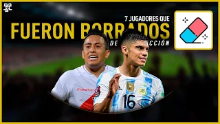 7 JUGADORES que FUERON BORRADOS de su SELECCIÓN