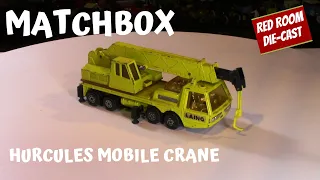 Hercules Mobile Crane - By MATCHBOX (Super Kings) - [Showcase 1/43]