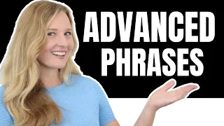 Learn Common English Phrases - Advanced English Vocabulary!