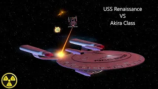 USS Renaissance VS Akira Class | NEW SHIP | Star Trek Ship Battle | Bridge Commander |