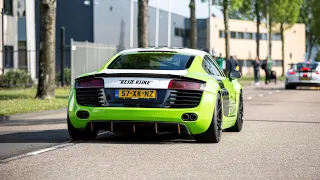 Audi R8 with Capristo Exhaust - LOUD Accelerations & Revs !