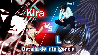 light yagami contra L Inteligencia comparación | Death Note análisis