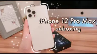 Unboxing iPhone 12 pro silver + Airpods with Accessories