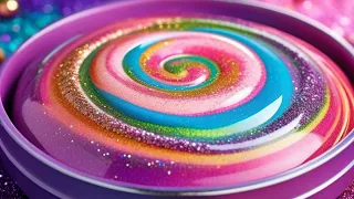 How to Make Slime with Eyeshadow and Glitter?