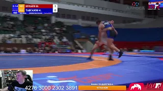 97 кг🥇Шахман Нухаев (Чечня)🥈Ирбег Тавгазов (Алания) Первенство России по ВБ U-20 I Грозный