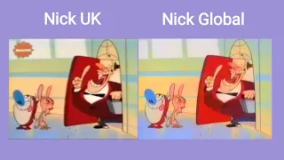 Сравнение анонсов Рена и Стимпи с Nick UK и Nick Global (1997, 2006)