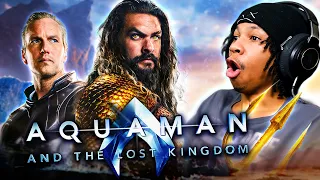 AQUAMAN AND THE LOST KINGDOM (2023) MOVIE REACTION | First Time Watching | Review | DCEU | Aquaman 2