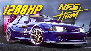 1200HP V12 MUSTANG BEST ALL-ROUND CAR IN NEED FOR SPEED HEAT? (Engine Swap)