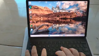 Unboxing Xiaomi keyboard + Testing windows 11 23h2 xiaomi pad 5