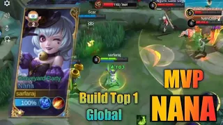 Nana Best Build 2023 Unstoppable - Build Top 1 Global Nana ~ Mobile Legends (MLBB)